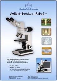 Auflichtmikroskop - RMA 5,