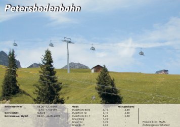 Petersboden deutsch - Ski Arlberg