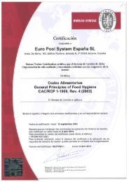 Certificado HACCP ES.pdf - Euro Pool System