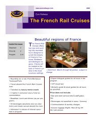 The French Rail Cruises - Euro Railways