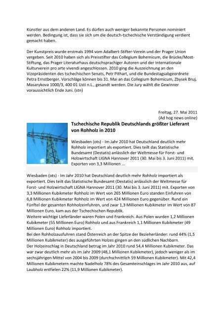 Mai - Euroregion Elbe/Labe