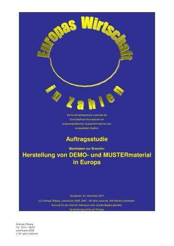 PDF, Demo, 1,3 MB - Euroreports.eu