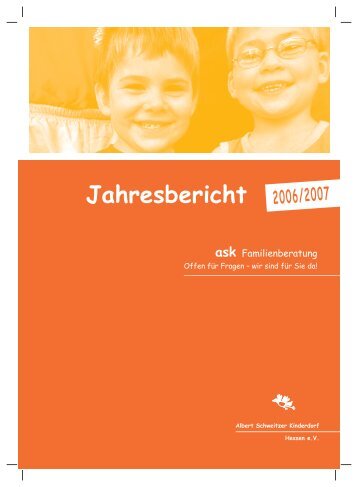 ask - Albert Schweitzer Kinderdorf Hessen ev