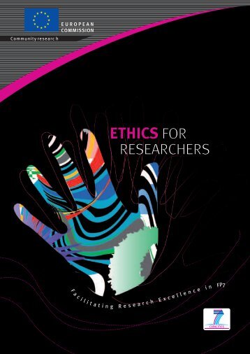 Ethics for Researchers - European Commission - Europa