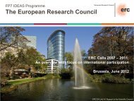 European Research Council - Eurosfaire
