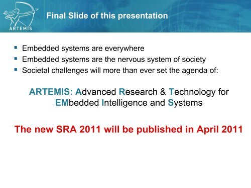 Embedded Systems: The nervous system of society - Eurosfaire