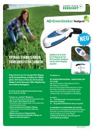 AO GreenSeeker - Land-Data Eurosoft