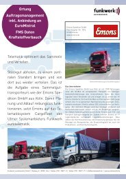 Emons Spedition GmbH - Euro Telematik GmbH