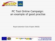 Presentation Example of Good Practice Spain - EuroTest