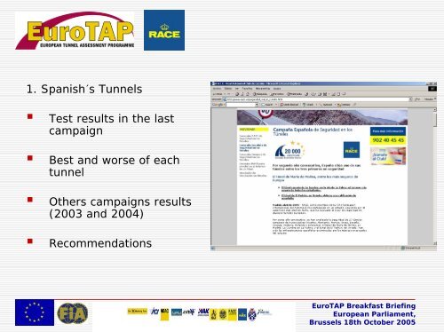 Presentation Example of Good Practice Spain - EuroTest