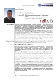 Gianfranco Fornaro, CNR-IREA, Italy - VDE