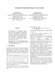 Estimation of Isomorphism Degree of Fuzzy Graphs - EUSFLAT