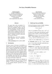 Two fuzzy probability measures - EUSFLAT