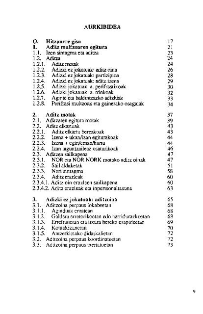 Euskal gramatika lehen urratsak. II - Euskaltzaindia