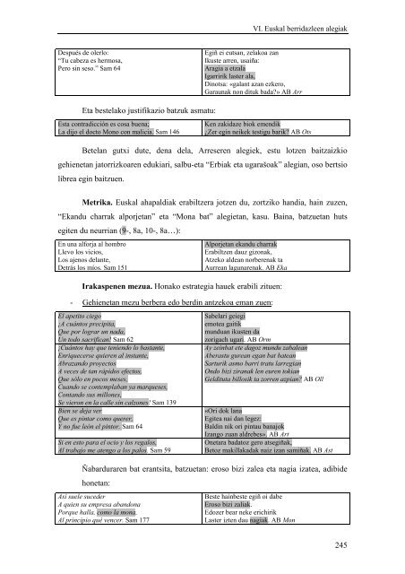 Alegia klasikoak euskaraz Isopeteko, La Fontaineren eta