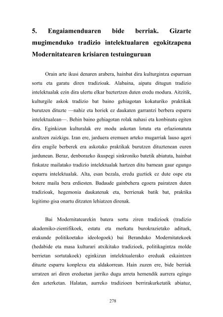 kulturgileak gizarte mugimenduetan - Euskara