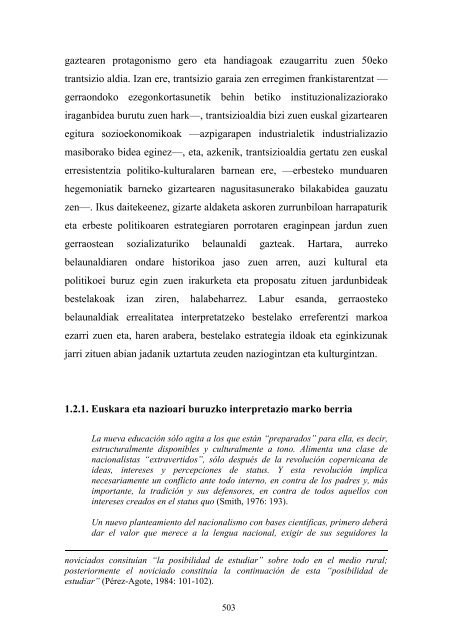 kulturgileak gizarte mugimenduetan - Euskara