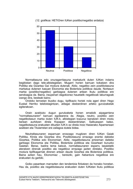 Gizarte eta nazio errepresentazioa telebista-albistegietan - Euskara