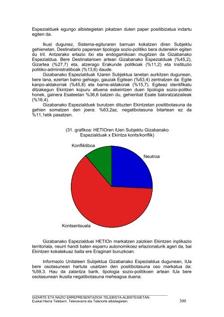 Gizarte eta nazio errepresentazioa telebista-albistegietan - Euskara