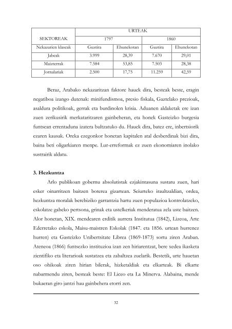 Hilketa eta masa hezkuntza Jakintza-arloa: Soziologia - Euskara