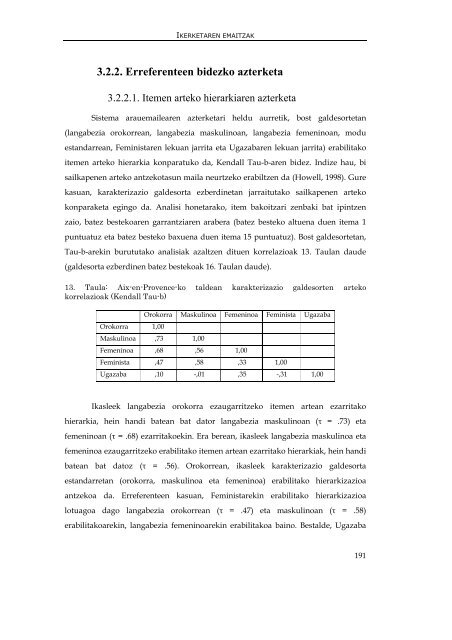 genero- asimetria langabeziaren irudikapen sozialean - Euskara