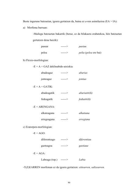 Aramaioko euskara (azterketa dialektologikoa) Jakintza-arloa ...