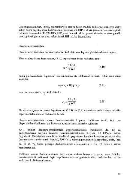 Sinterizazio-atmosferaren eragina M graduko (ASP 30 ... - Euskara