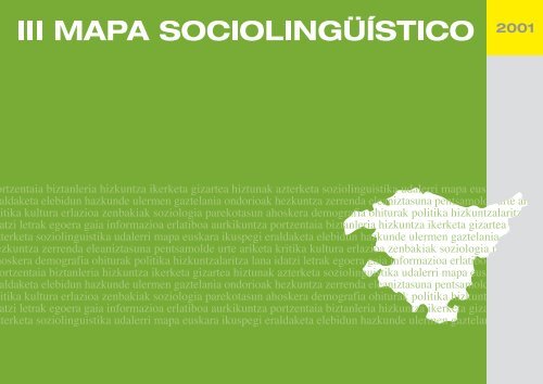 III Mapa Sociolingüístico - Euskara - Euskadi.net