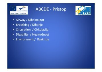 ABCDE - Pristop - EUSR