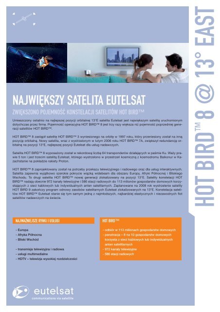 HOT BIRD? 8 - Eutelsat