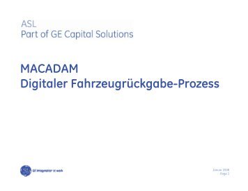 MACADAM Digitaler Fahrzeugrückgabe-Prozess