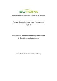 Target Group Intervention Programme Heft III Manual zur ...