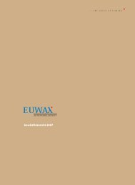 Geschäftsbericht 2007 - Euwax AG