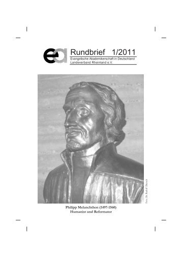 Rundbrief 1/2011 - Evangelische Akademikerschaft in Deutschland