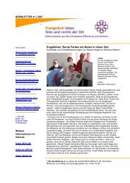 Newsletter 41 - 2007 - links und rechts der Dill