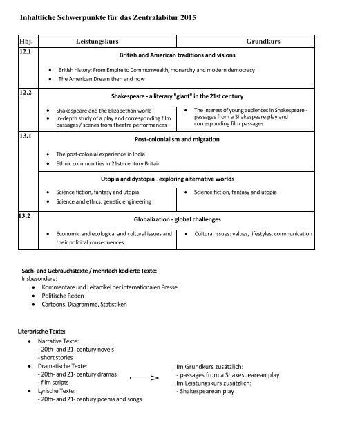 Abitur 2015 - Evangelisches Gymnasium Meinerzhagen