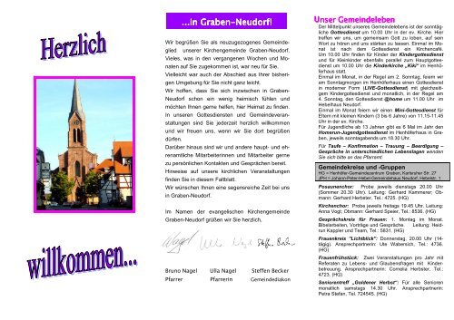 ...in Graben-Neudorf! - Evangelische Kirchengemeinde Graben ...