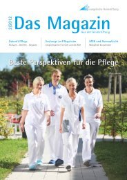 Das Magazin 2/2012 - Evangelische Heimstiftung