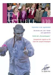 ej-aktuell 01-2010 - Evangelische Jugend der Pfalz