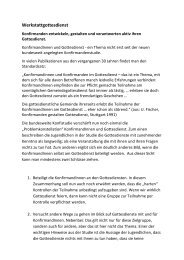 Material Werkstattgottesdienst (pdf) - und Jugendarbeit in der EKHN