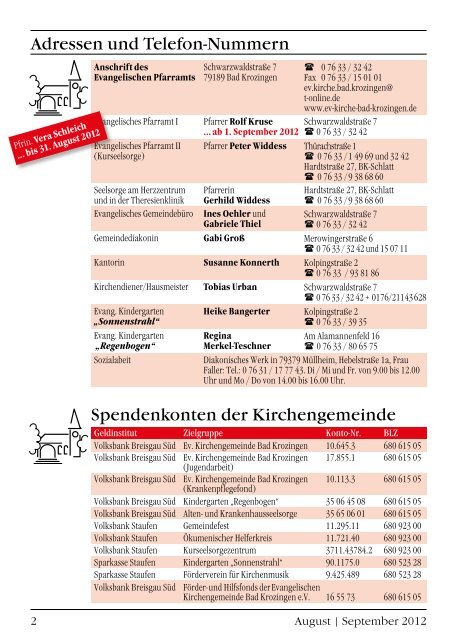 Gemeindebrief August/September 2012 - Evangelische ...