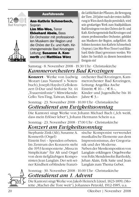 Gemeindebrief Oktober/November 2008 - Evangelische ...