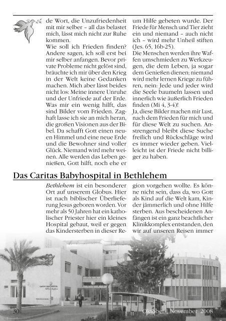 Gemeindebrief Oktober/November 2008 - Evangelische ...