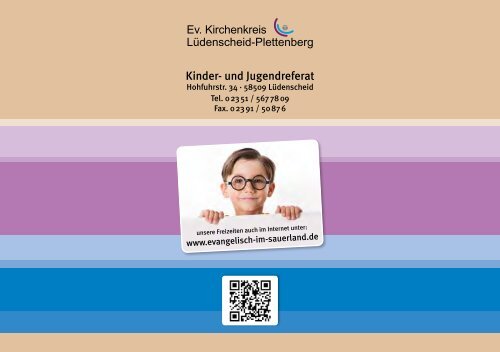 Freizeiten und Schulungen 2013 - Ev. Kirchenkreis Lüdenscheid ...