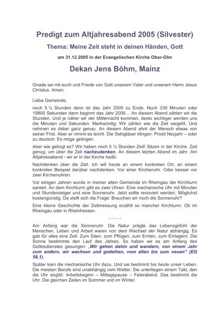 Meine Zeit Steht In Deinen Händen Text