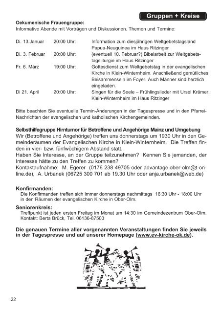 III / 2008 - Evangelische Kirchengemeinde Ober-Olm und Klein ...