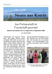 Aus Partnerschaft ist Freundschaft geworden!