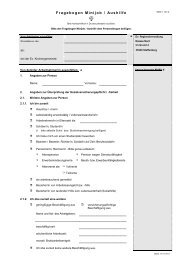 Fragebogen Minijob Kopiervorlage - Ev. Regionalverwaltung ...