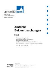 Prüfungsordnung - Evangelisch-Theologische Fakultät - Universität ...