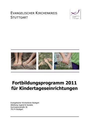 Fortbildungsprogramm 2011 für Kindertageseinrichtungen